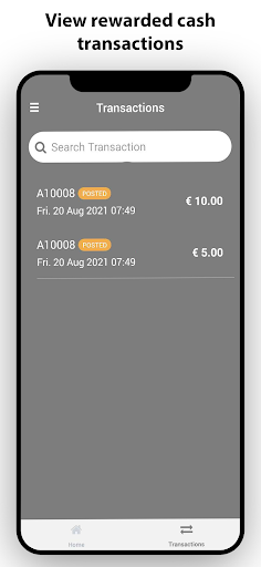 myLoyaltyCash-a service by JCC Screen 3