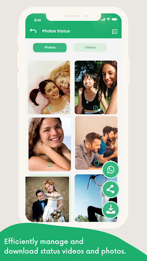 save WA Status download story