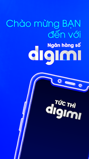 Android application digimi - Digital Bank screenshort
