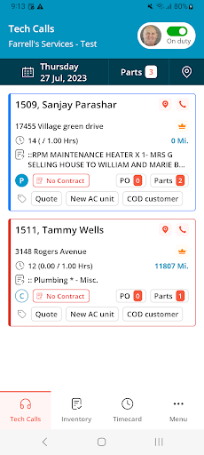 SAWIN-MobileTech Screen 3