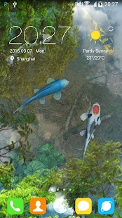 Water Garden Live Wallpaper Screenshot
