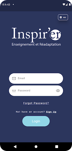 Android application Inspir'er screenshort