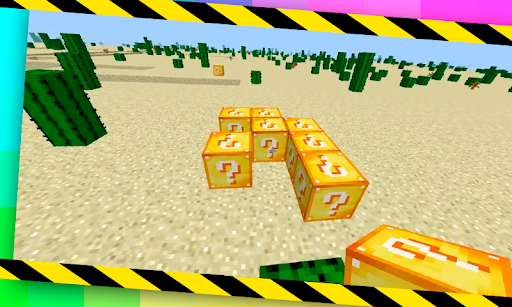 Lucky Block Mod for Minecraft Screen 3