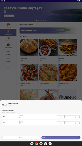 DineGo Screen 2