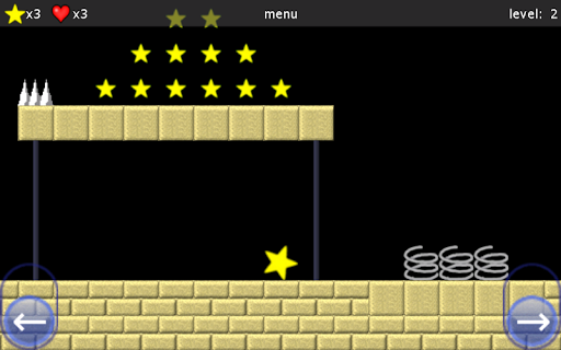Android application YellowStarGame screenshort