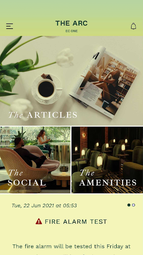 Android application The Arc Residents screenshort