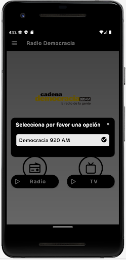 Radio Cadena Democracia Screen 3