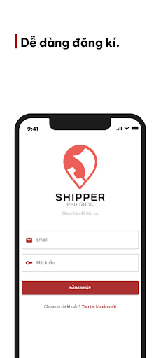 PhiShip - Driver Screen 2