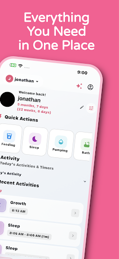 Whhe Baby Tracker  Care