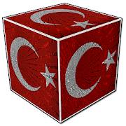 3D Türk Bayrağı Canlı Duvar Kağıtları
