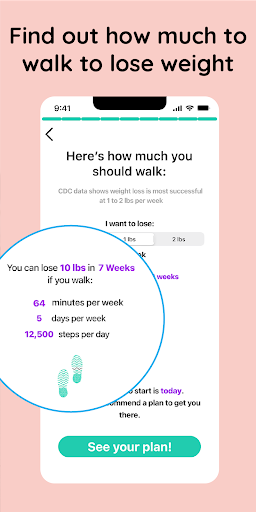 Walkster: Walking Weight Loss Screen 3