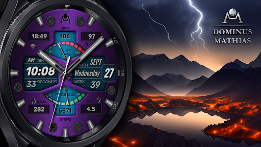 Android application DM | 085 Sport Fit Watch Face screenshort
