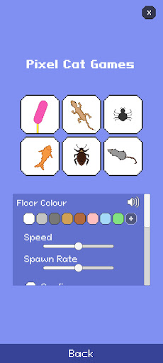 Android application Pixel Cat Games - Toy for Cat screenshort