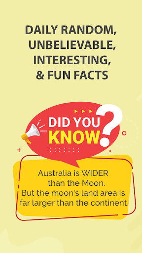Android application Pocket Facts: Did you know? screenshort