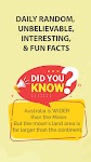 screenshot of Daily Interesting Facts