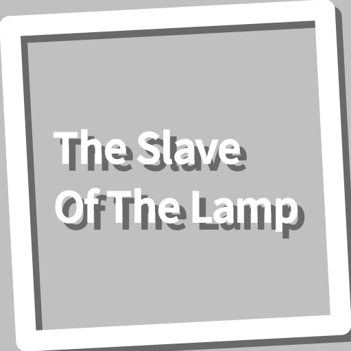 Book, The Slave Of The Lamp logo