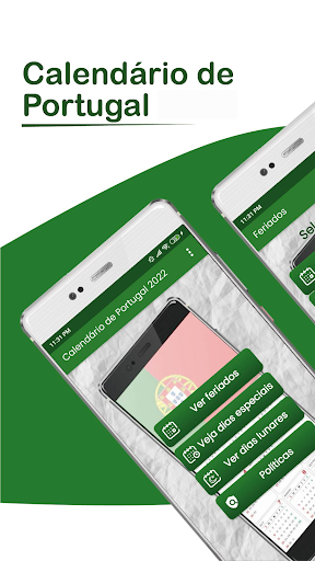 Android application Calendário de Portugal 2024 screenshort