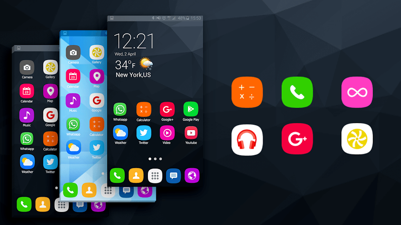 Themes launcher for Samsung J7 Prime,wallpaper HD - Latest version for  Android - Download APK