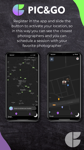 Pic&Go -Request a Photographer Screen 2