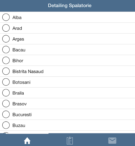 Detailing Spalatorie