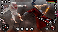 影の忍者の戦士 - 武士の戦いのゲーム2018のおすすめ画像5
