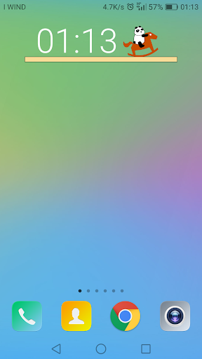 Android application Panda Widget screenshort