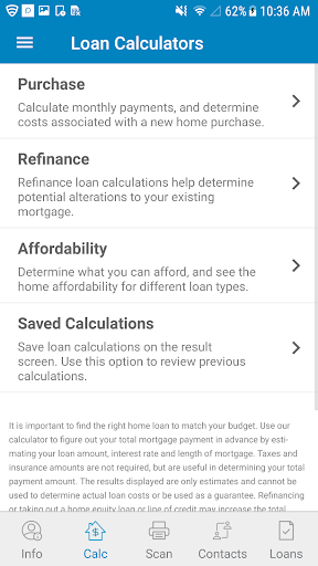MortgageMe - First Colony Mtg Screen 2