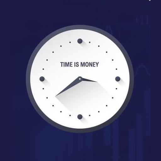 Stock Market Hours Clock logo