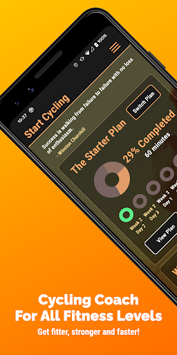 Screenshot of Start Cycling - Workout Coach
