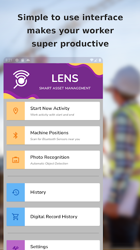 Tracity Lens Asset Management Screen 2