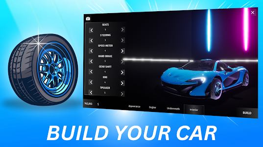 Car Build Tycoon:Car Craft Sim