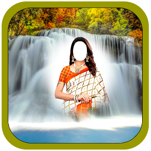 Waterfall Frames Photo Montage logo