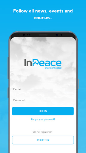 Android application InPeace Community screenshort