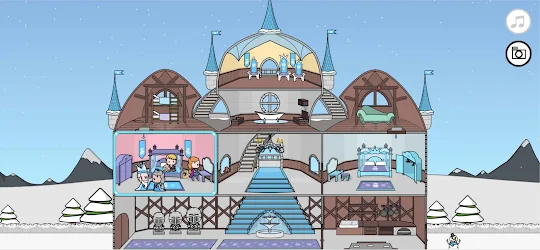 ドール ハウス: 雪 の 女王 ゲーム