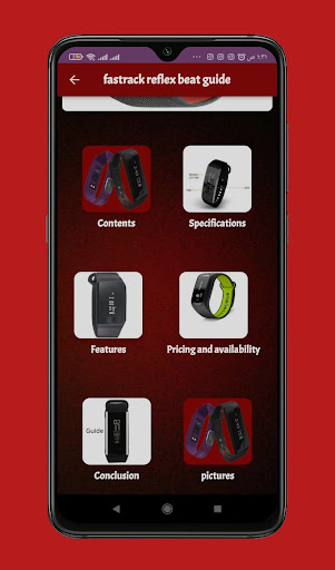 fastrack reflex beat guide Screen 2