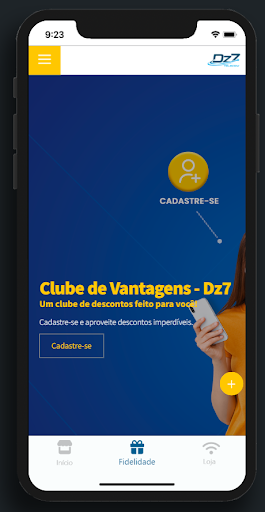 DZ7 Telecom - Fidelidade Screen 2