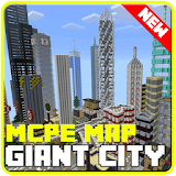 Giant city map for minecraft icon
