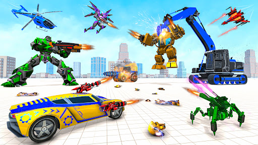 Mech Robot Transforming Game