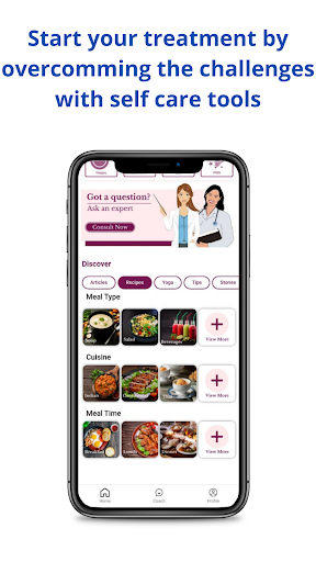 HerMantra: Women’s Health App Screen 3