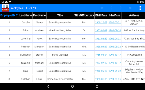 Screenshot 9 ACCDB MDB DB Manager Pro - Edi android