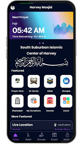 Harvey Masjid Screenshot 3 - AppWisp.com