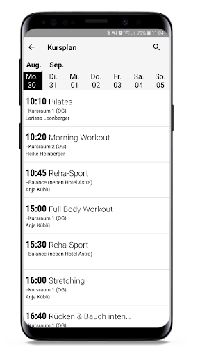 Android application Gymnasion Rastatt screenshort