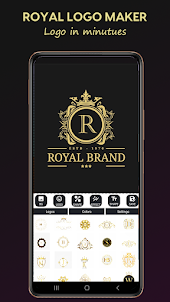 Royal Logo Maker, Logo Design