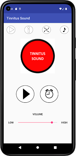 Android application Tinnitus Sound screenshort