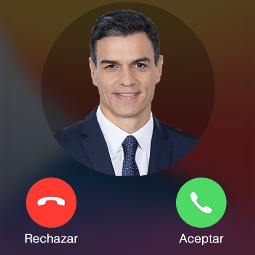 Llamada falsa políticos logo