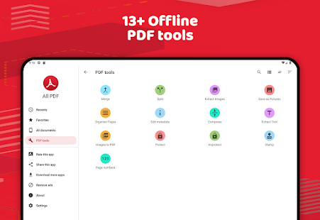 All PDF - PDF Reader, PDF Viewer & PDF Converter  Screenshots 7