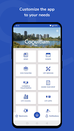 CoquitlamConnect Screen 2