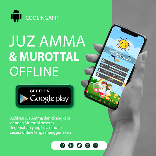 Android application Juz Amma Murottal Indonesia screenshort