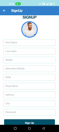 Android application Goenka foods Loyalty Program screenshort