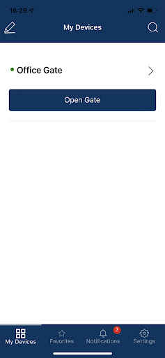 Android application Garda screenshort